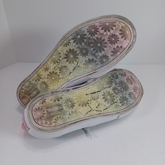 Bobs from Skechers MARLEY Woof Posse Women’s Size 6 Gray Multi Lace Up Sneaker - Picture 9 of 10